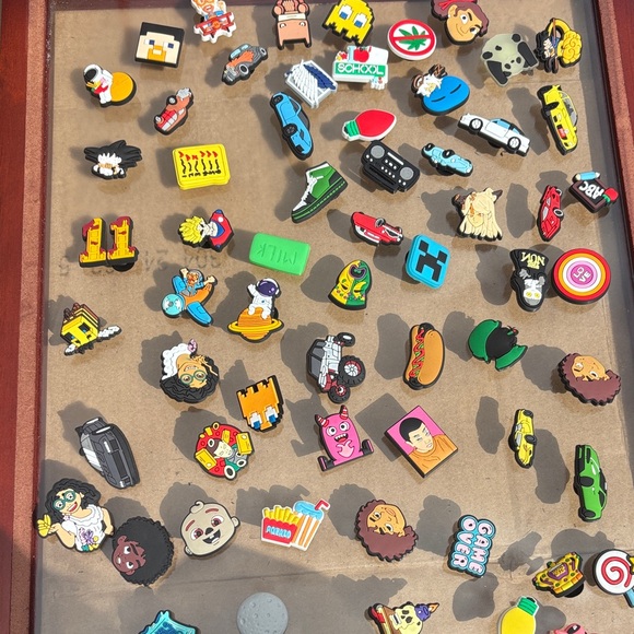 N/A Other - Vibrant Cartoon Shoe Charms 15 for $5 They will be sent randomly